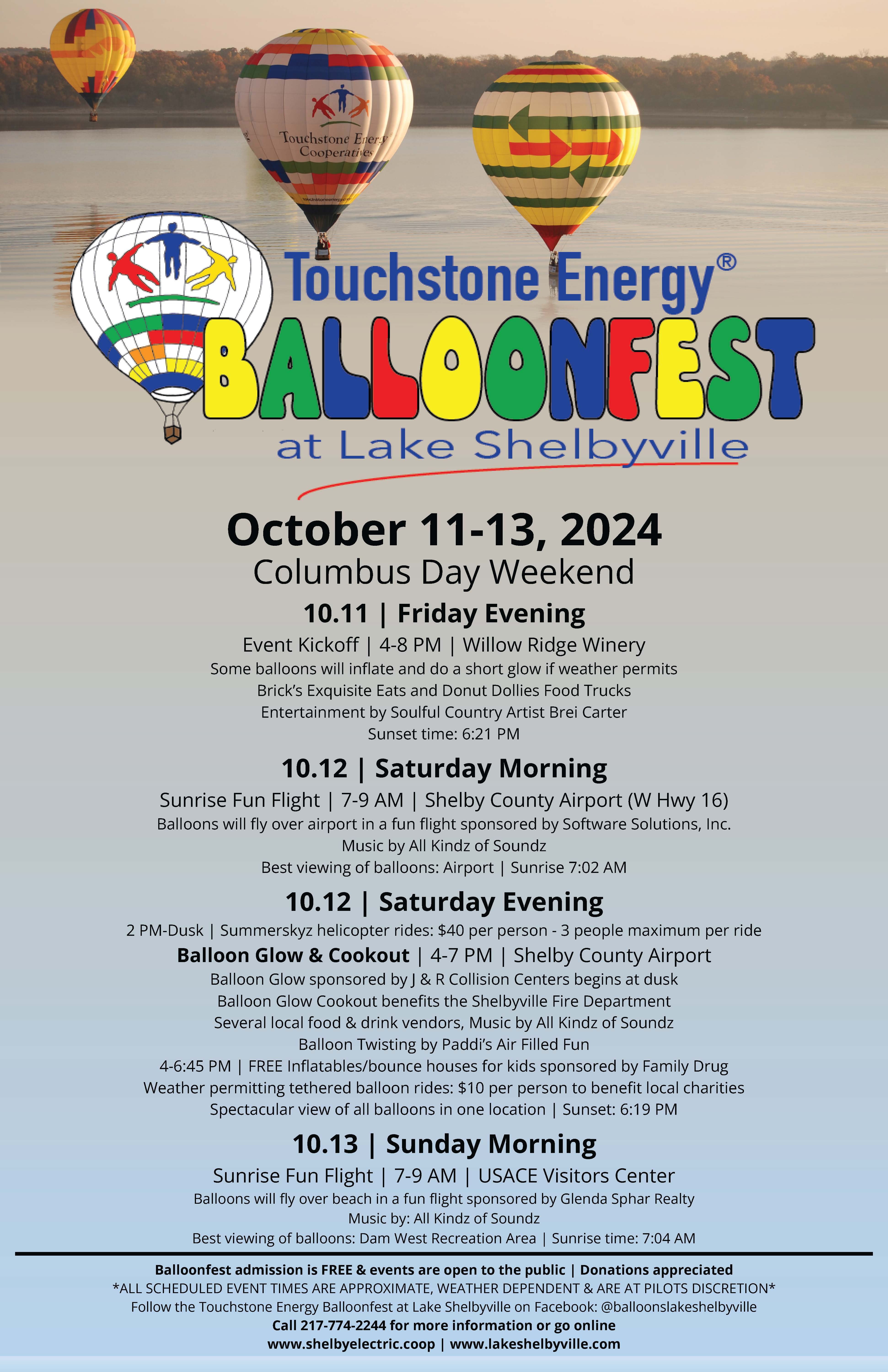 Balloonfest Schedule