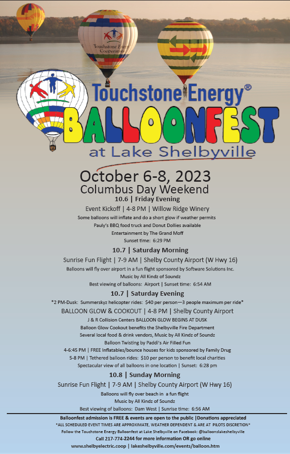 Balloonfest Schedule